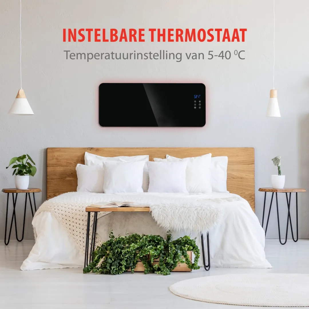 Alpina MEALEL6640/005 Elektrische Verwarming 2000W - Zwart