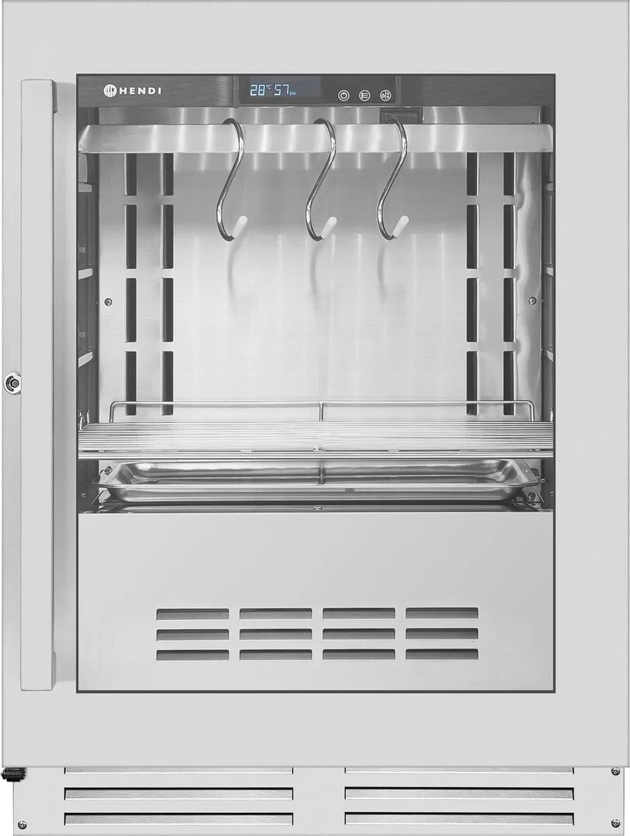 HENDI Undercounter Dry Aging Kast 98L - RVS
