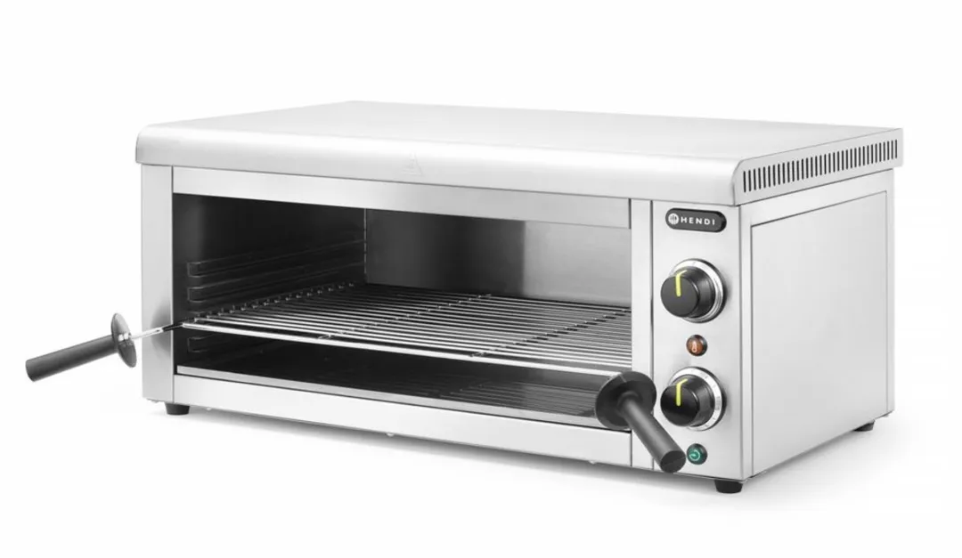 HENDI Salamander Grill 264126 - 2850W - 4 Niveaus - Wandmontage
