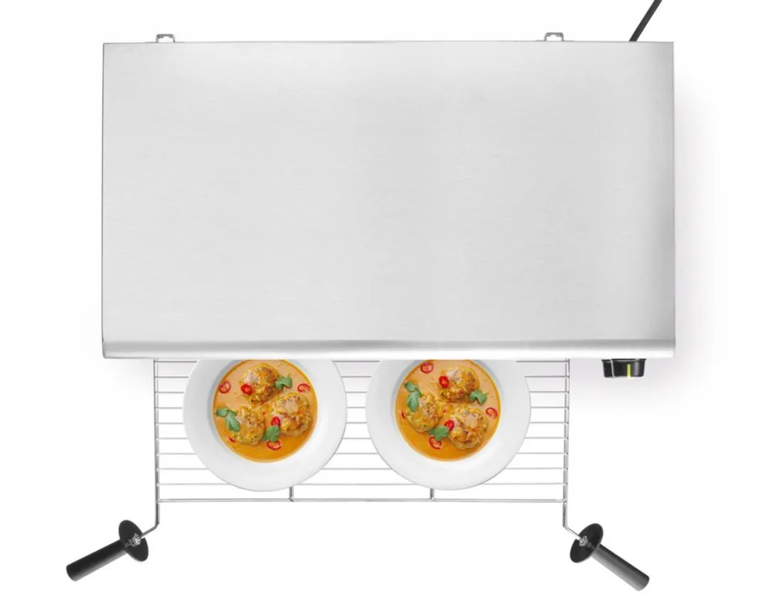 HENDI Salamander Grill 264126 - 2850W - 4 Niveaus - Wandmontage