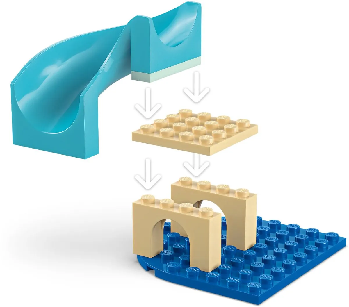 LEGO Gabby's Poppenhuis Zeemeermin Aquariumavontuur 11204 - 103 Stukken
