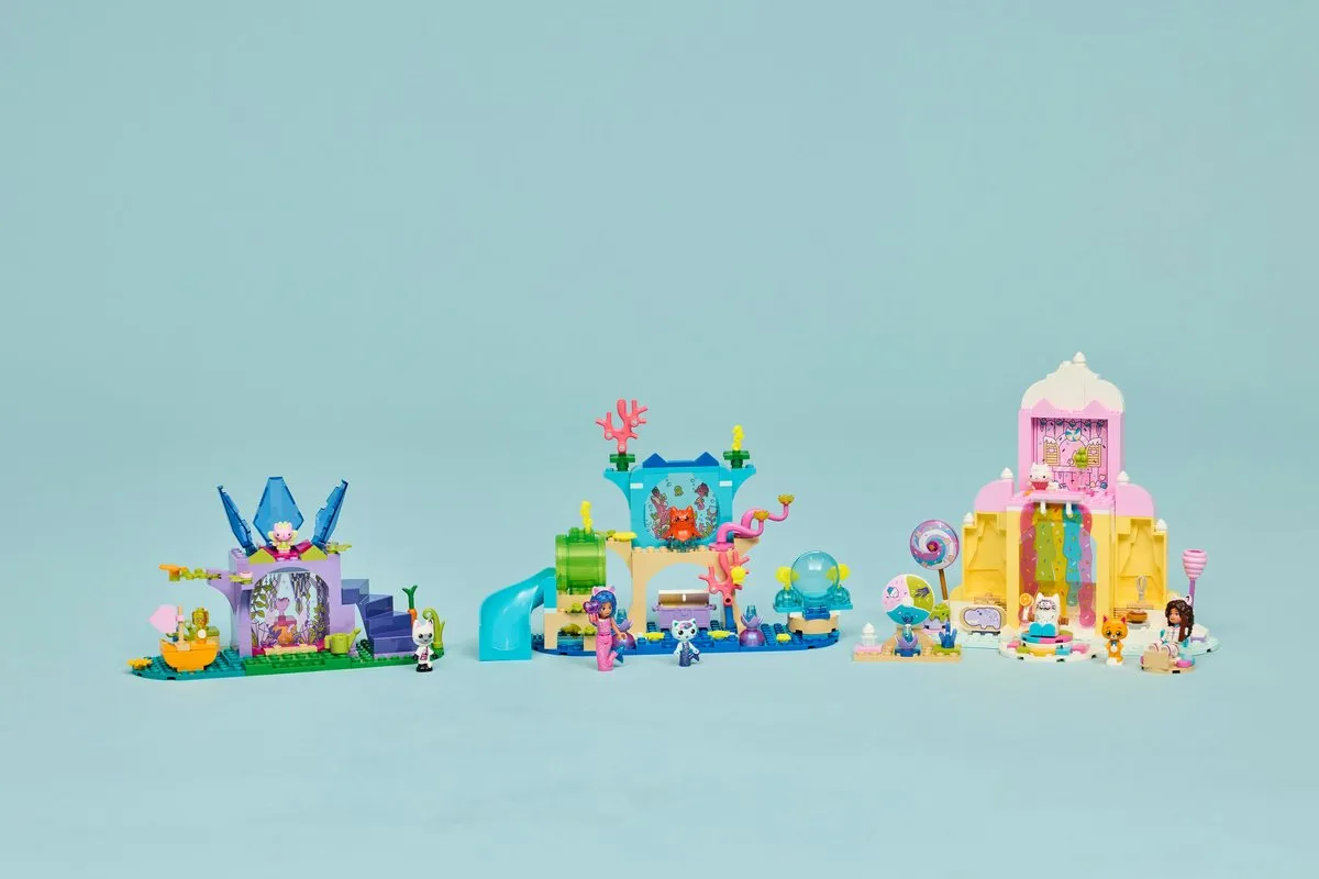 LEGO Gabby's Poppenhuis Zeemeermin Aquariumavontuur 11204 - 103 Stukken