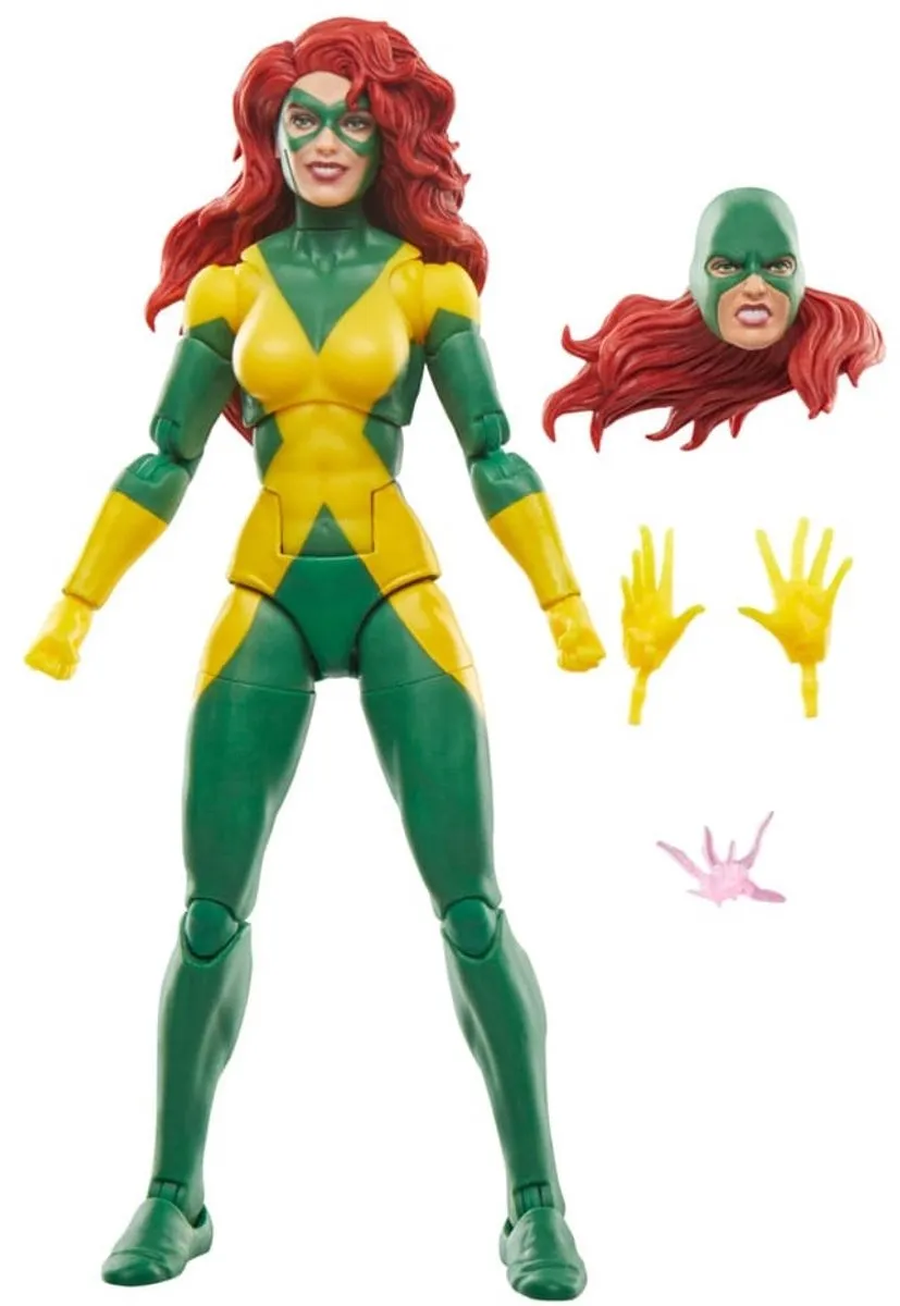 Hasbro Marvel Legends Jean Grey X-Factor Action Figuur 15cm - Multi - afbeelding 6 van 6