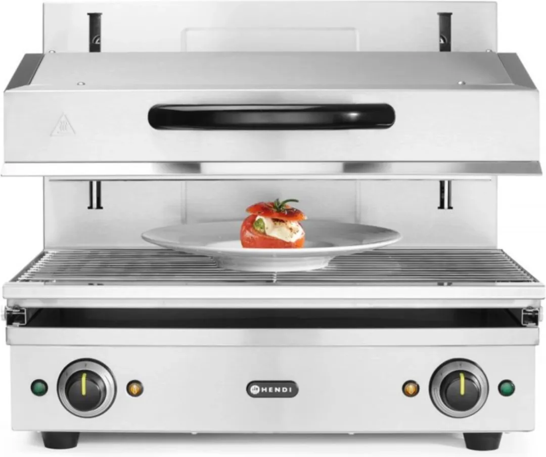 HENDI Salamander Contactgrill 264706 - 3600W - RVS