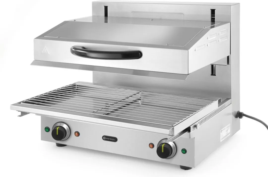 HENDI Salamander Contactgrill 264706 - 3600W - RVS