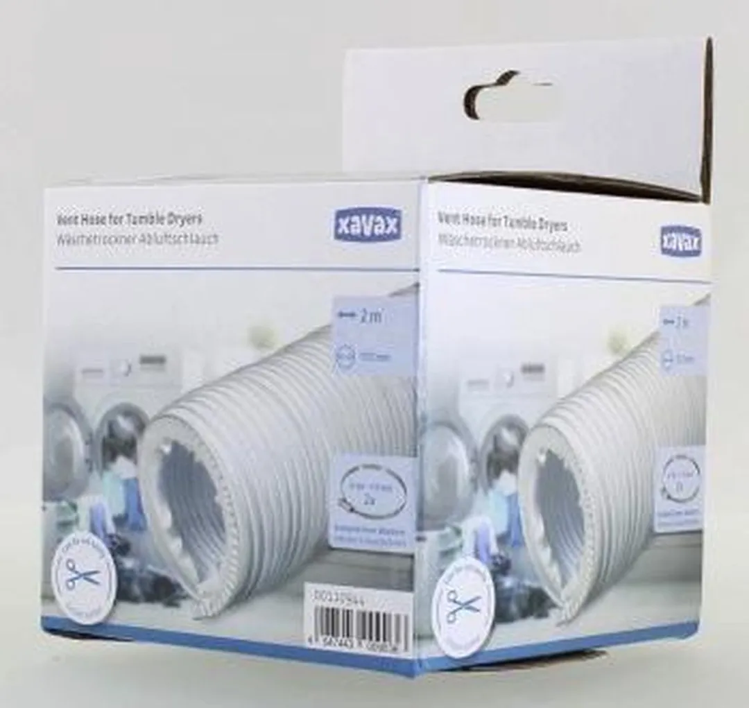 Xavax Luchtafvoerslang 102mm 2m - Wit