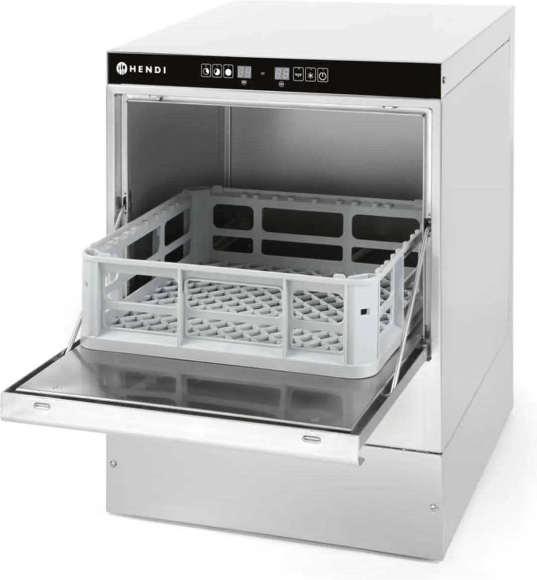 HENDI 233009 Compacte Glazen Vaatwasser