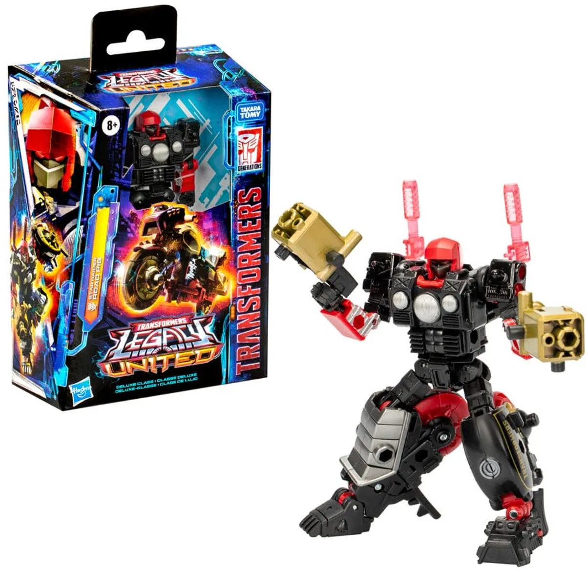 Hasbro Transformers Legacy United Star Raider Action Figuur - 14cm - Multi - afbeelding 6 van 6