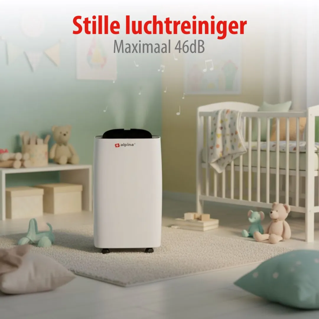 Alpina MEALEL8240/003 Luchtontvochtiger 220W - 2L Wit