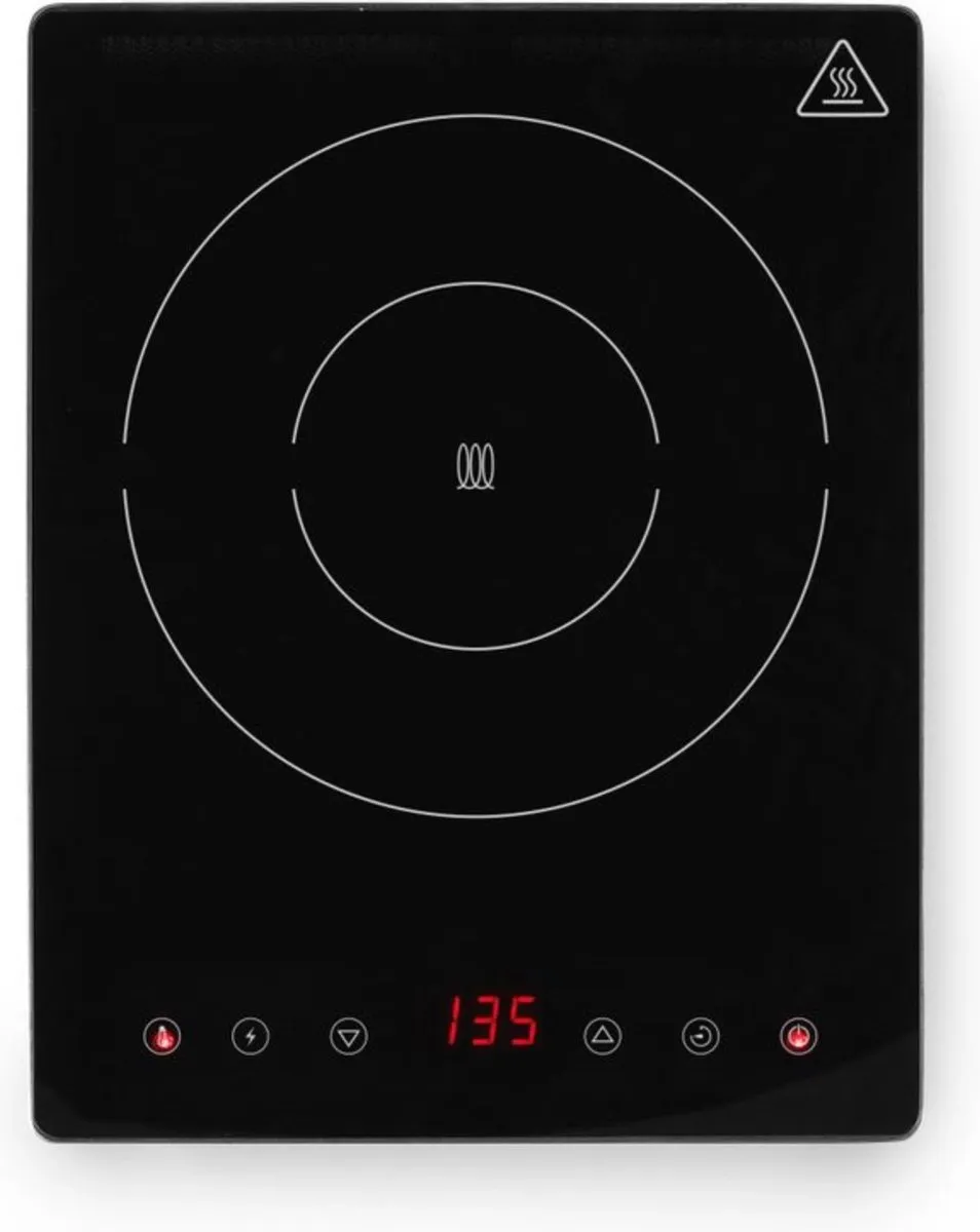 HENDI Black Line 239391 Inductiekookplaat 2000W - Zwart