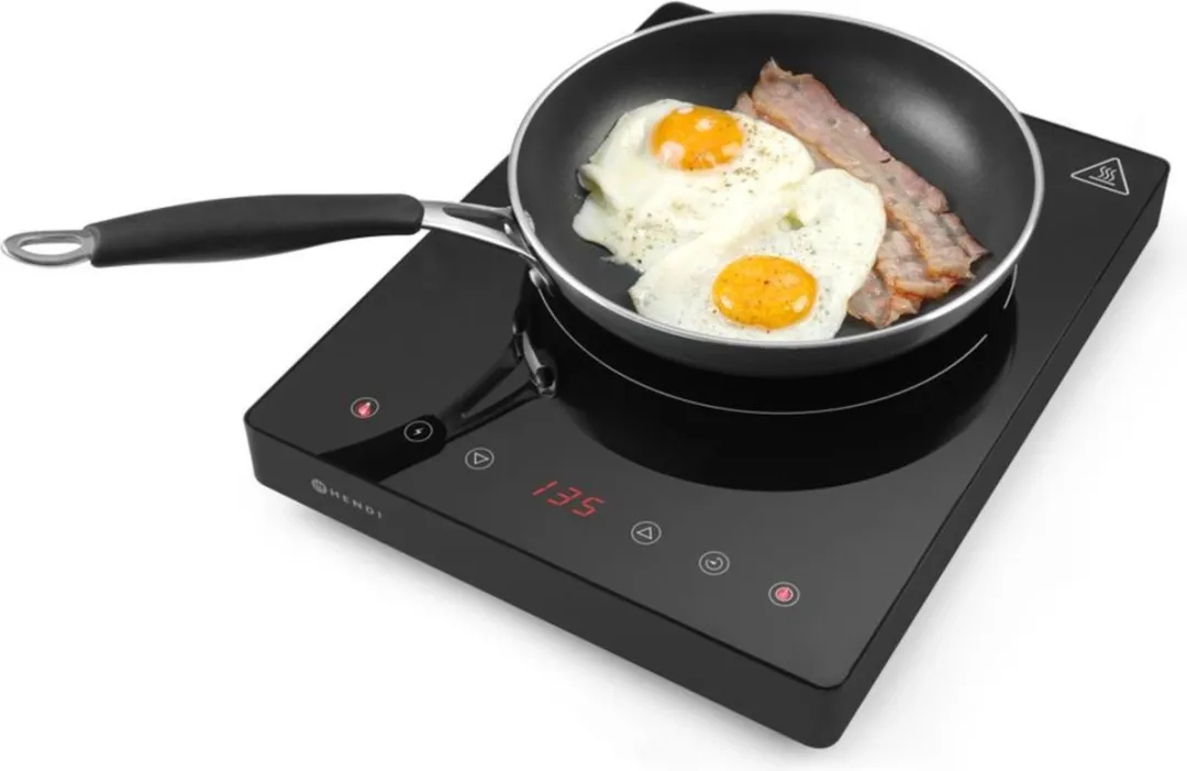 HENDI Black Line 239391 Inductiekookplaat 2000W - Zwart