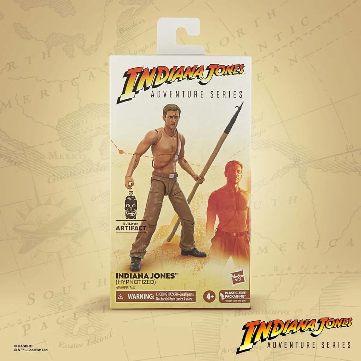 Hasbro Indiana Jones Hypnotized Action Figure 15cm - Multi - afbeelding 2 van 6