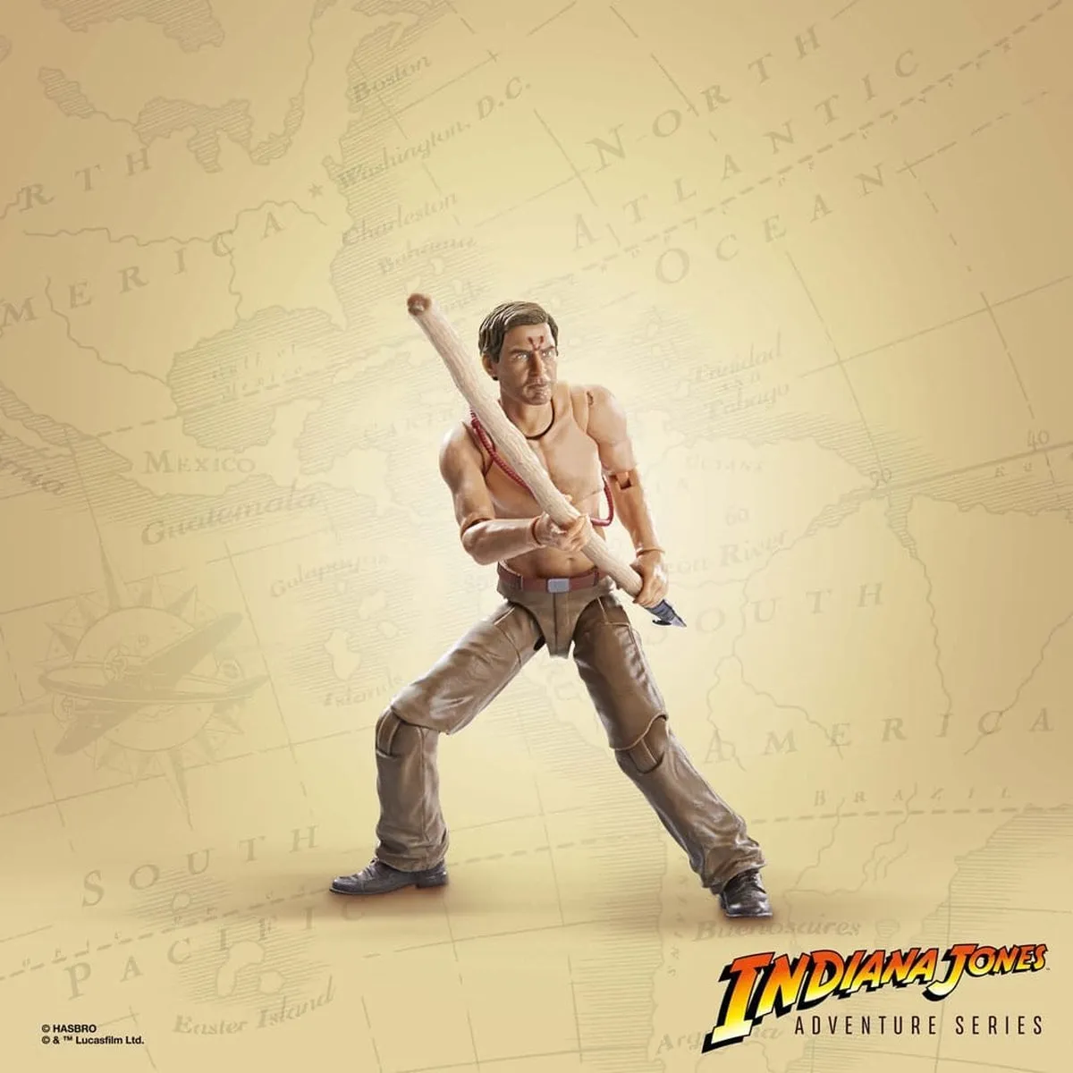 Hasbro Indiana Jones Hypnotized Action Figure 15cm - Multi - afbeelding 6 van 6