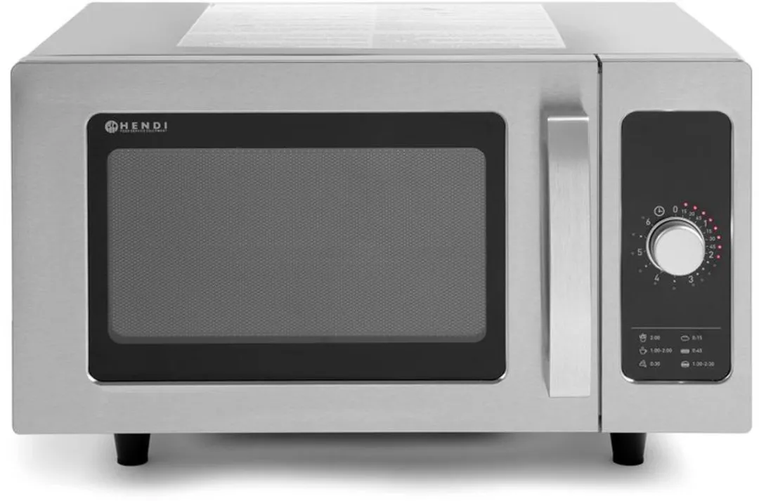 Hendi Magnetron 1000W 25L - Roestvrij staal - afbeelding 6 van 6