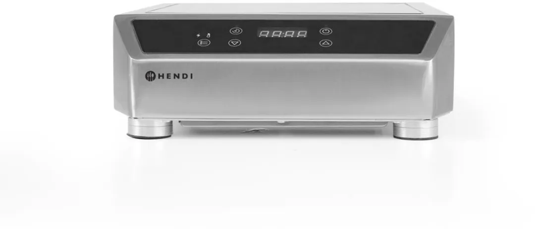HENDI Profi Line Inductiekookplaat 3500W - 1 Zone - RVS/Zwart