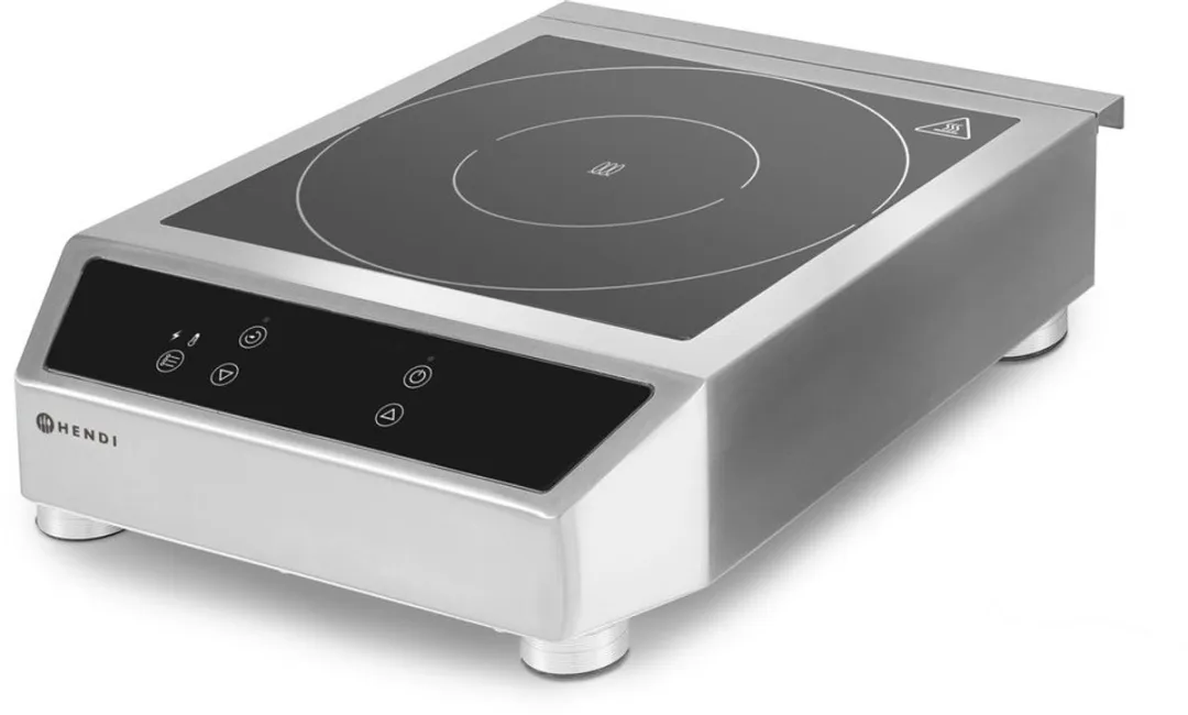 HENDI Profi Line Inductiekookplaat 3500W - 1 Zone - RVS/Zwart - afbeelding 6 van 6