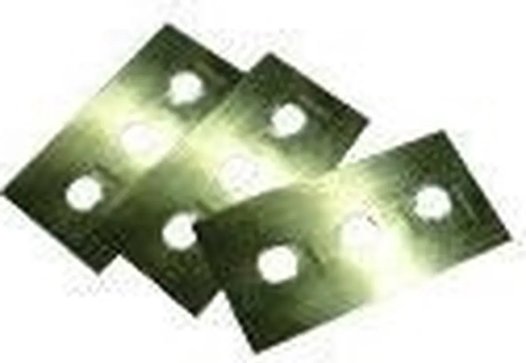GEFU RESERV 12455 Reservemesjes Kookplaatkrabber - 3 Stuks - Zilver