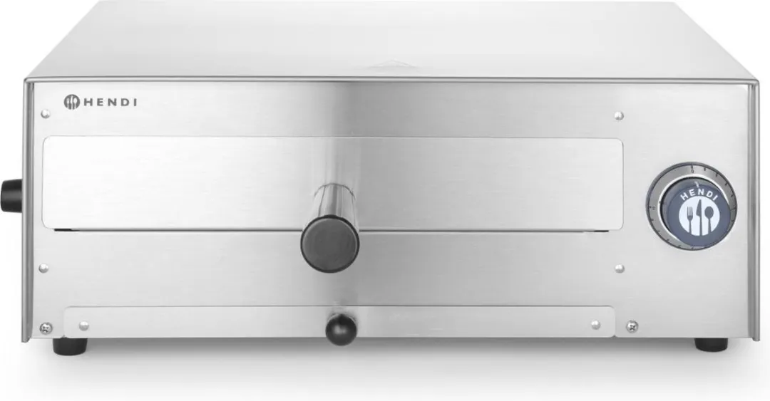 HENDI Pizzaoven 220306 - Ø30cm - 1450W - Zilvergrijs