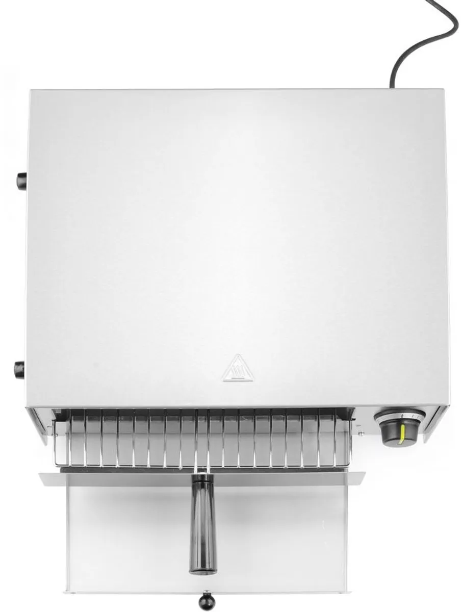 HENDI Pizzaoven 220306 - Ø30cm - 1450W - Zilvergrijs - afbeelding 6 van 6