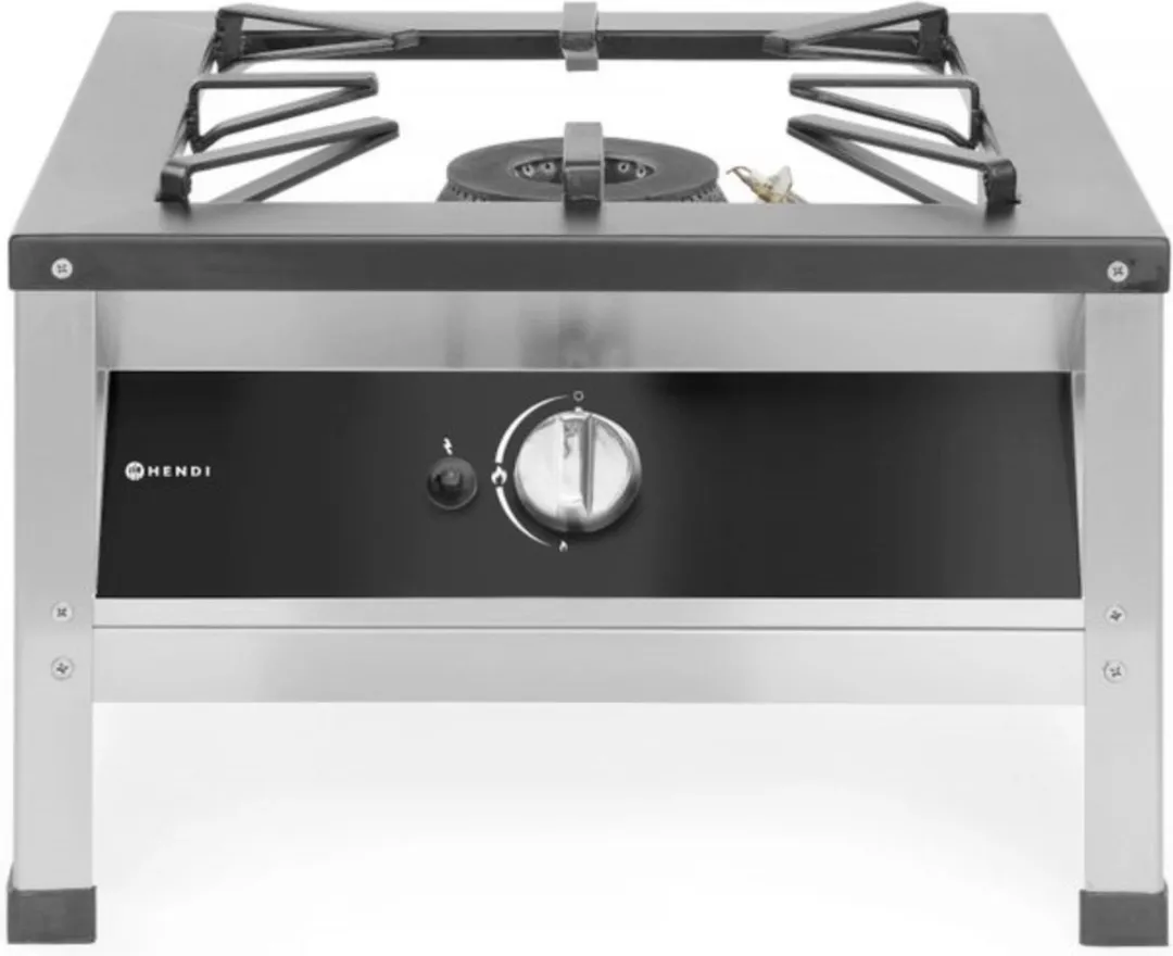 HENDI 147276 XL Gaskookplaat - 10,8 kW - Grijs - afbeelding 6 van 6
