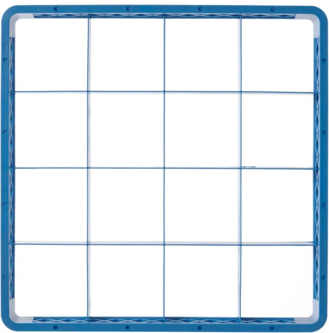 Hendi Vaatwaskorf Opzetstuk 16 Vaks - 500x500x45mm - Wit
