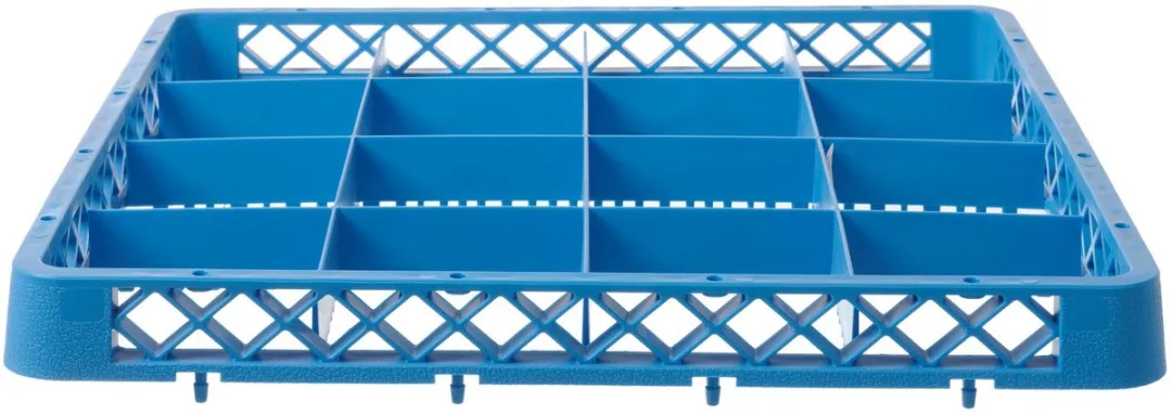 Hendi Vaatwaskorf Opzetstuk 16 Vaks - 500x500x45mm - Wit