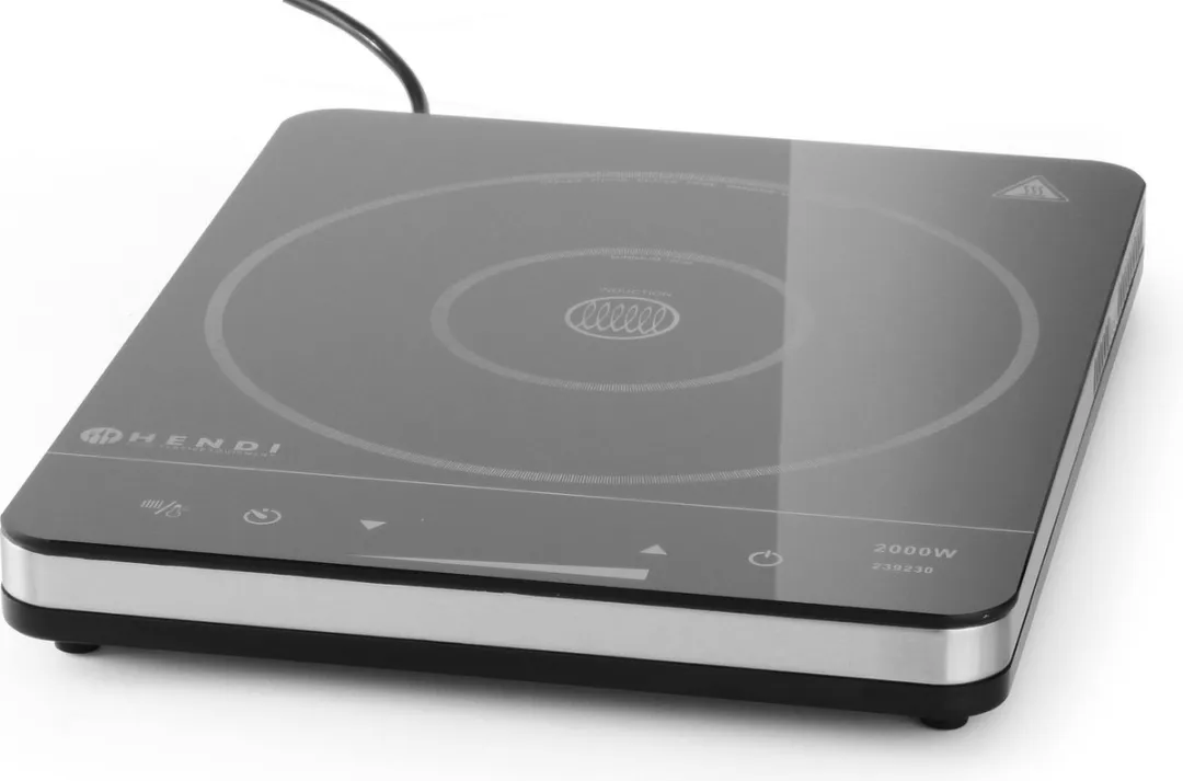 HENDI Inductiekookplaat 2000 2000W - Zwart - afbeelding 6 van 6