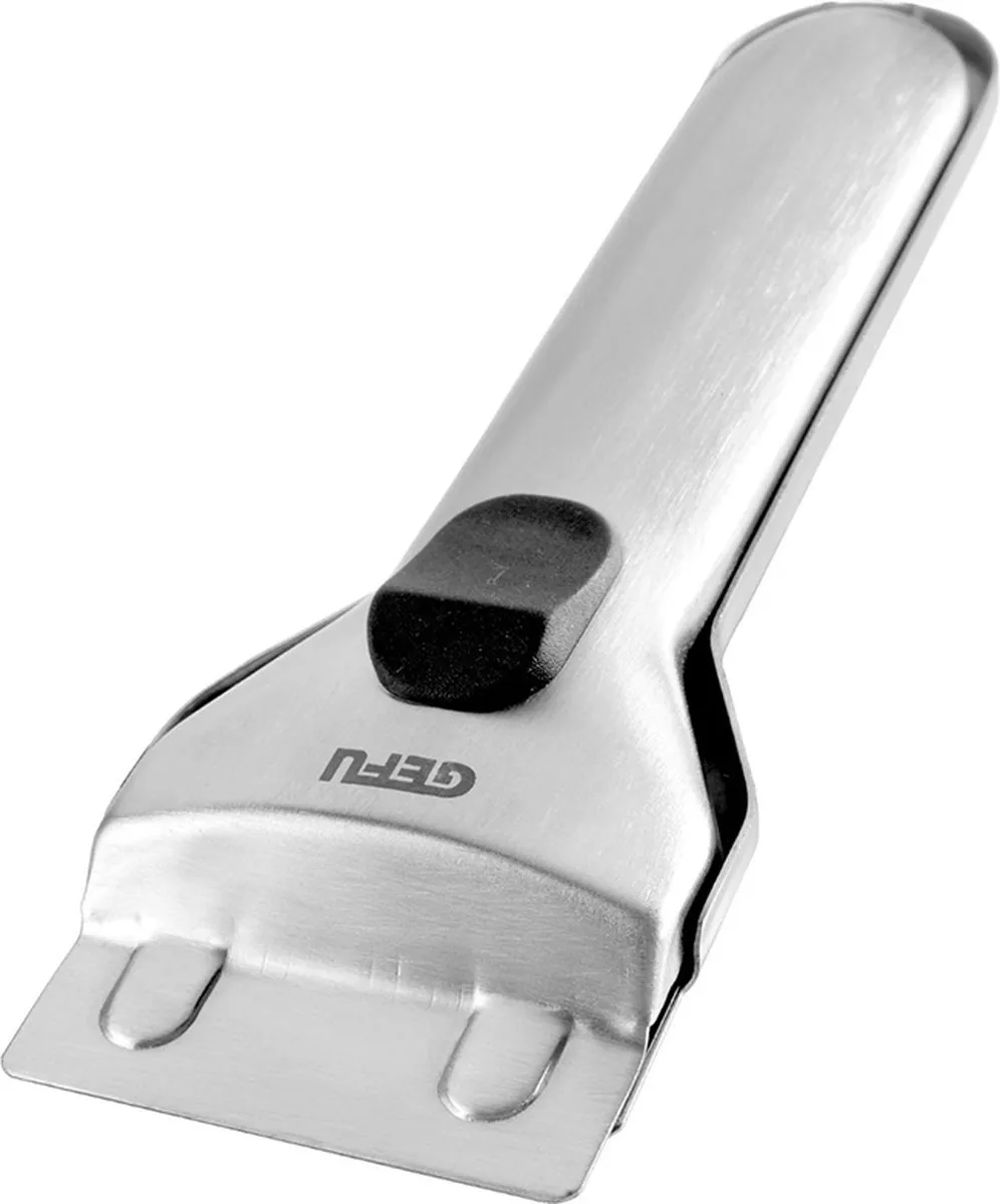 GEFU 12450 Kookplaatkrabber - Keramisch - Zilver - afbeelding 3 van 4