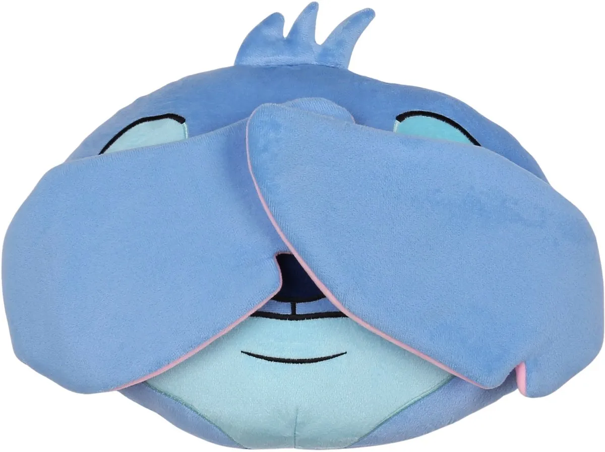 Disney Stitch 3D Sierkussen - 31x41cm - Blauw - afbeelding 3 van 6