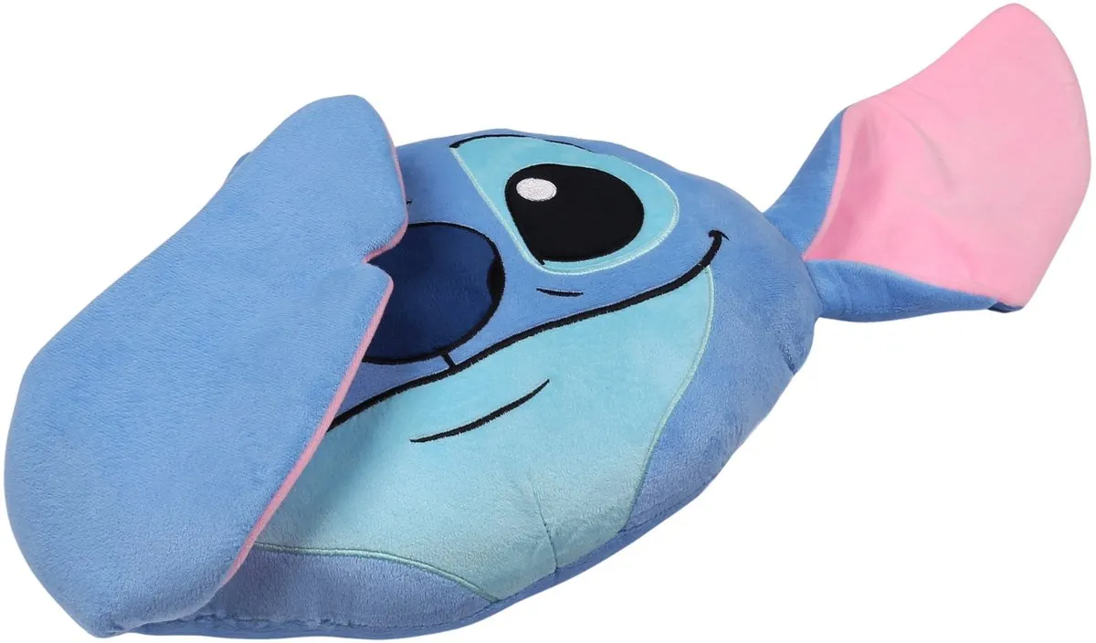 Disney Stitch 3D Sierkussen - 31x41cm - Blauw - afbeelding 5 van 6