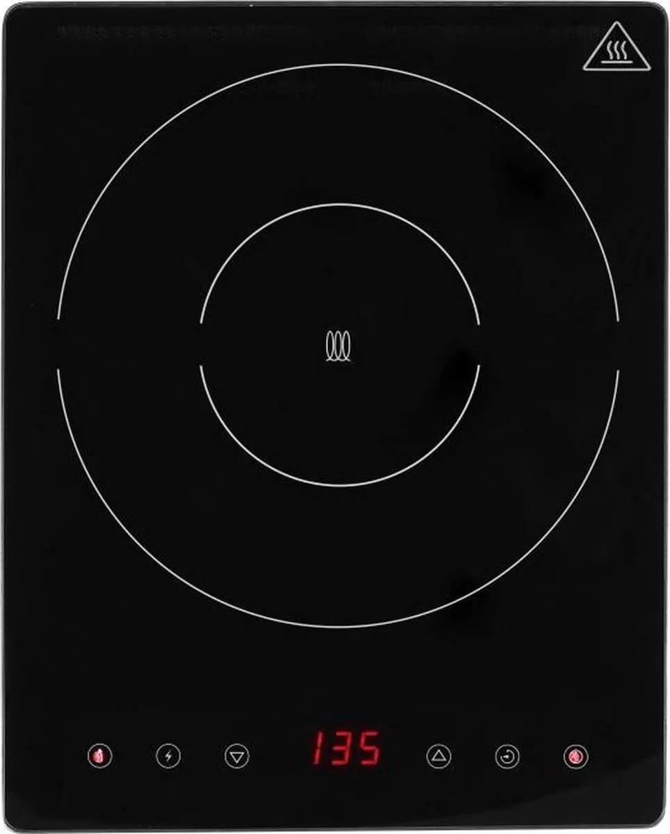 HENDI Kitchen Line Inductiekookplaat 3500W - Zwart