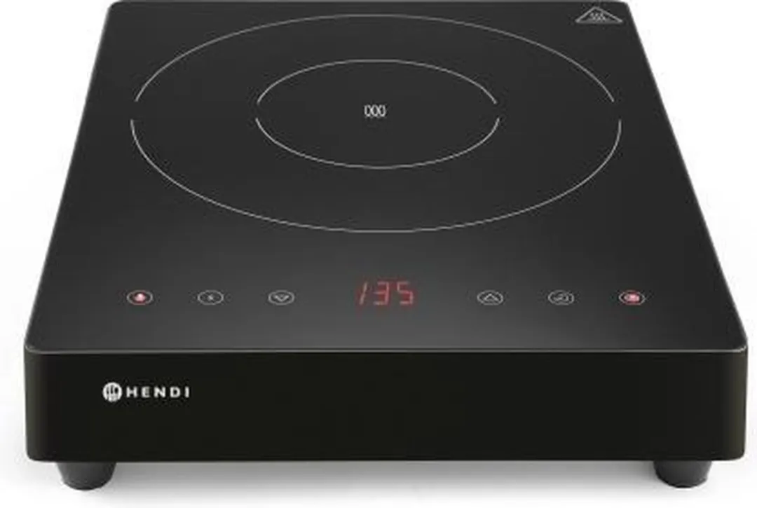HENDI Kitchen Line Inductiekookplaat 3500W - Zwart
