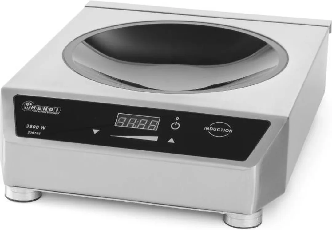 HENDI Inductiewok Profi Line 239766 - 3500W - 340x450x130mm