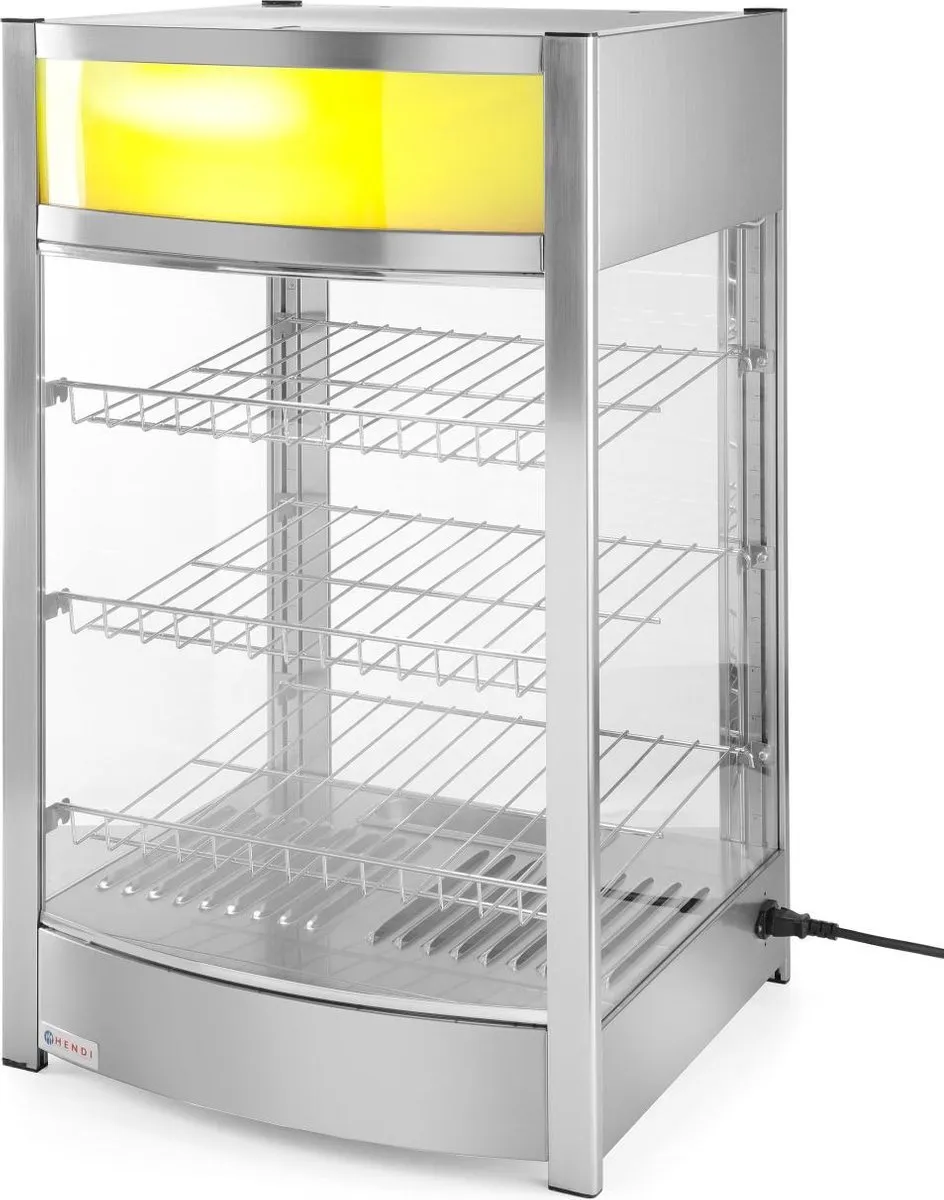 Hendi 233740 Opzet Warmhoudkast 97L - RVS