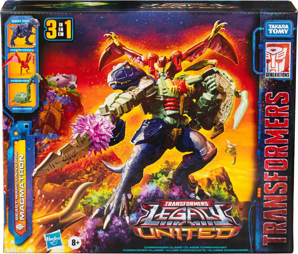 Hasbro Transformers Generations Legacy United Magmatron - 25cm - Meerkleurig