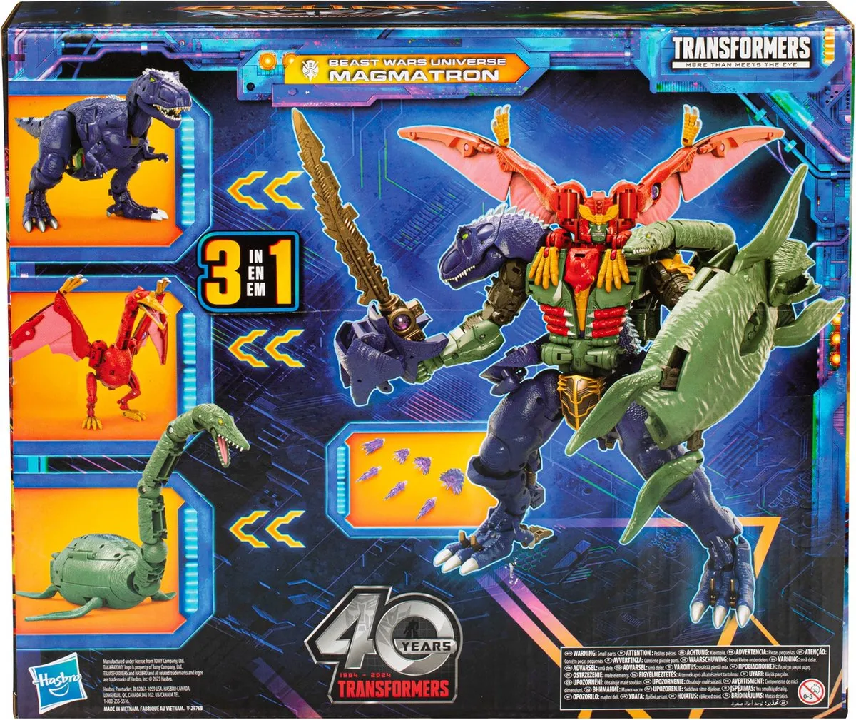 Hasbro Transformers Generations Legacy United Magmatron - 25cm - Meerkleurig