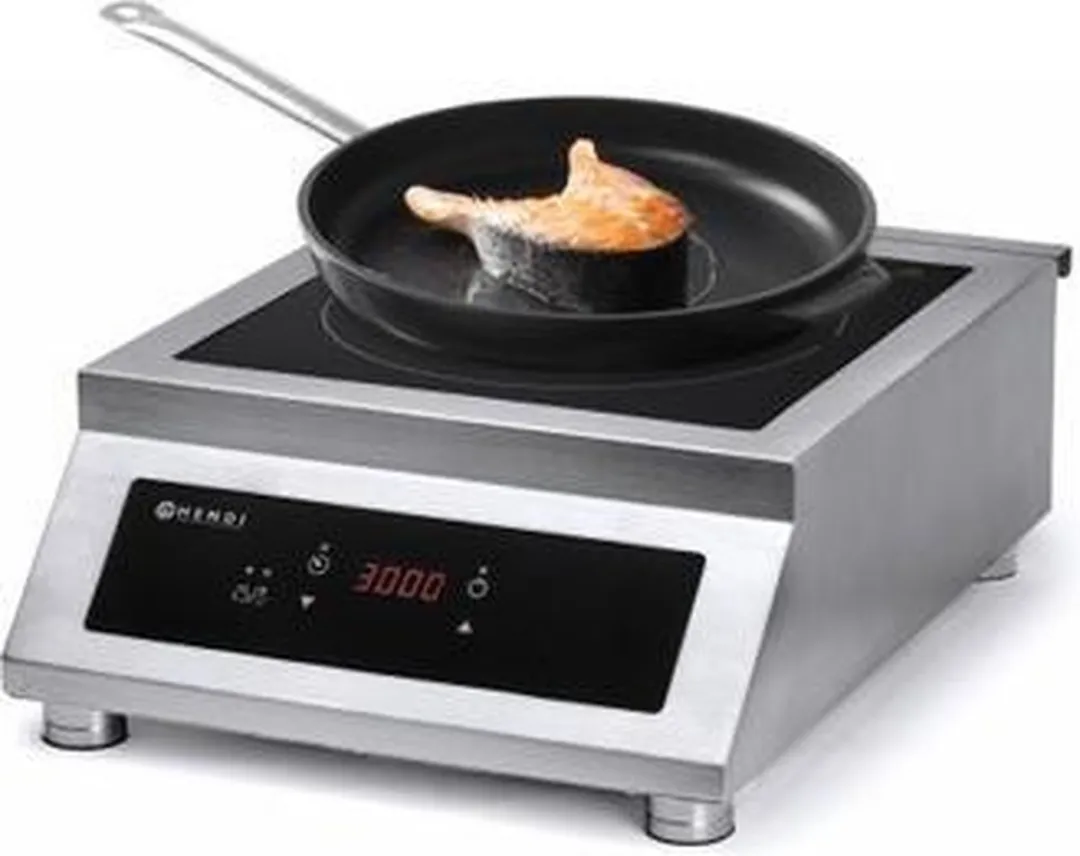 HENDI 5000 D Inductiekookplaat 5000W - Roestvrijstaal