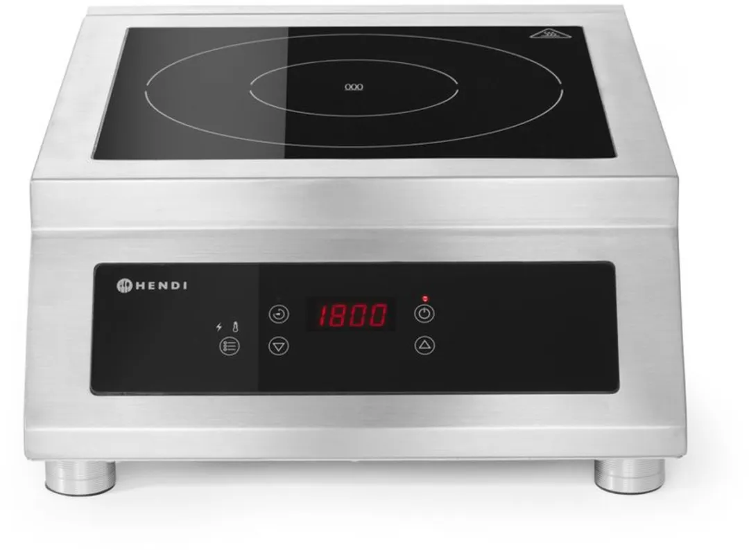 HENDI 5000 D Inductiekookplaat 5000W - Roestvrijstaal - afbeelding 6 van 6