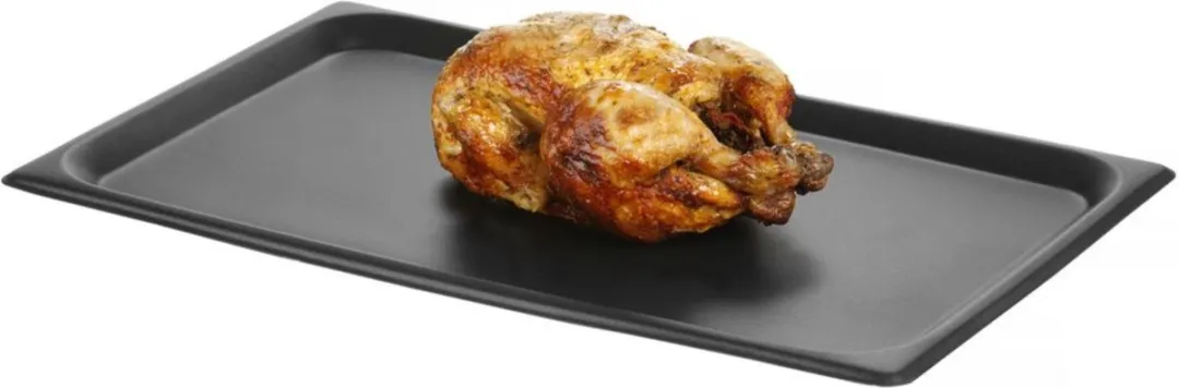 HENDI Convecomat Roast Ovenplaat GN 1/1 - 530x325x17mm Zwart