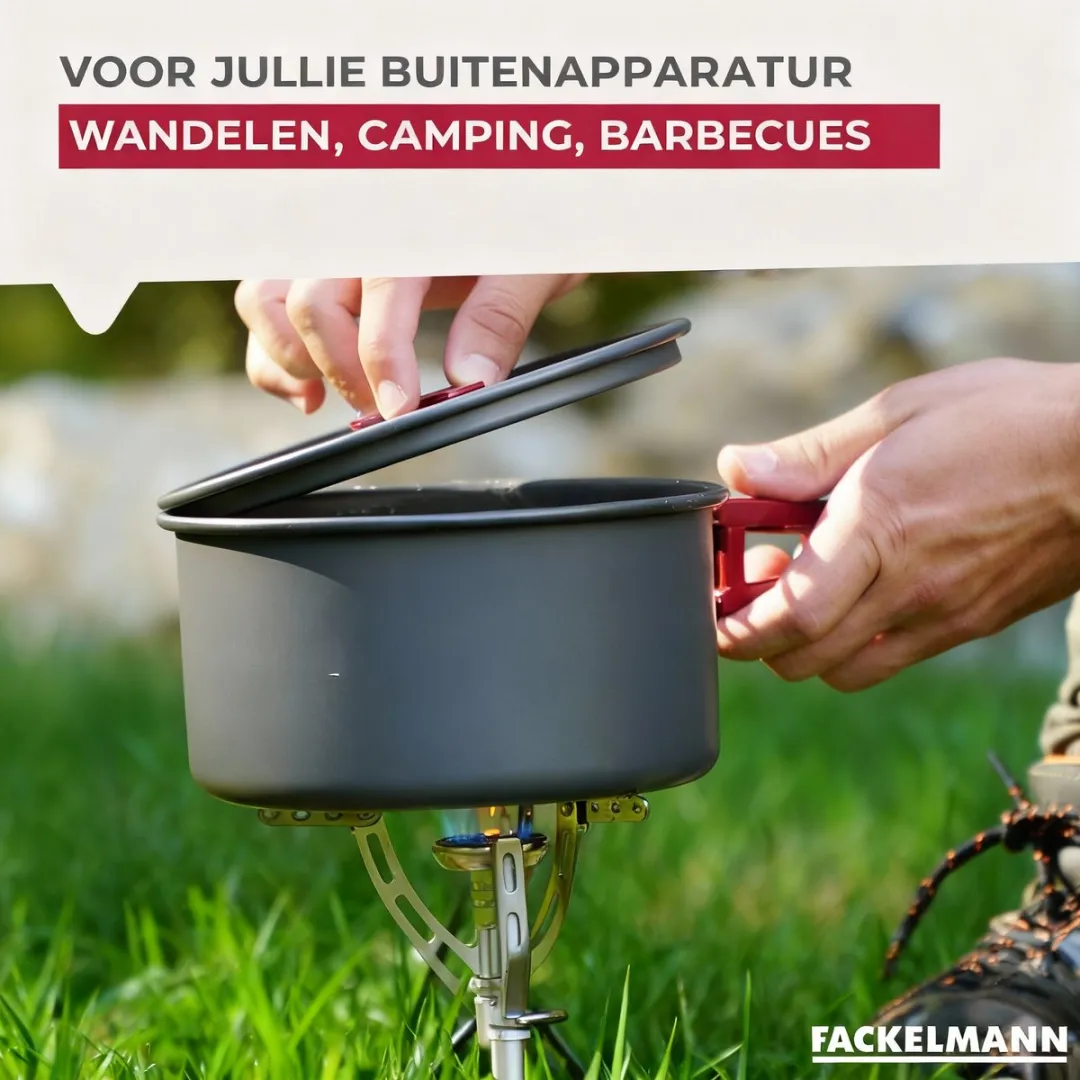 Fackelmann Butaangasdrukregelaar 66122850 - 28 mbar - 1,3 kg/u - Groen/Grijs