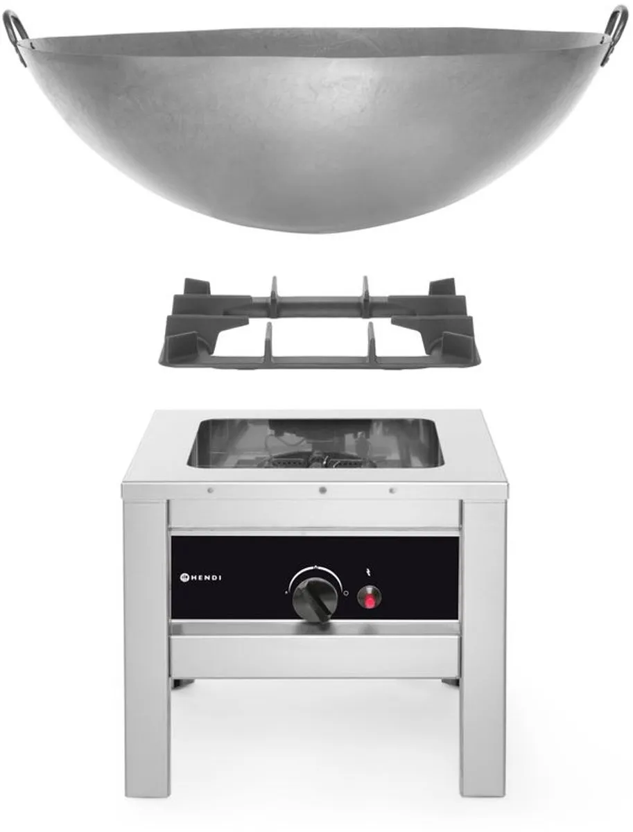HENDI Profi Line Big Flame Hokker 6,7 kW - 425x425x400mm