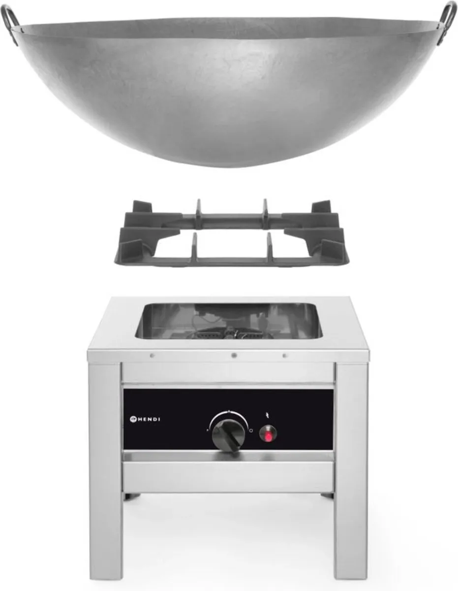 HENDI Profi Line Big Flame Hokker 6,7 kW - 425x425x400mm