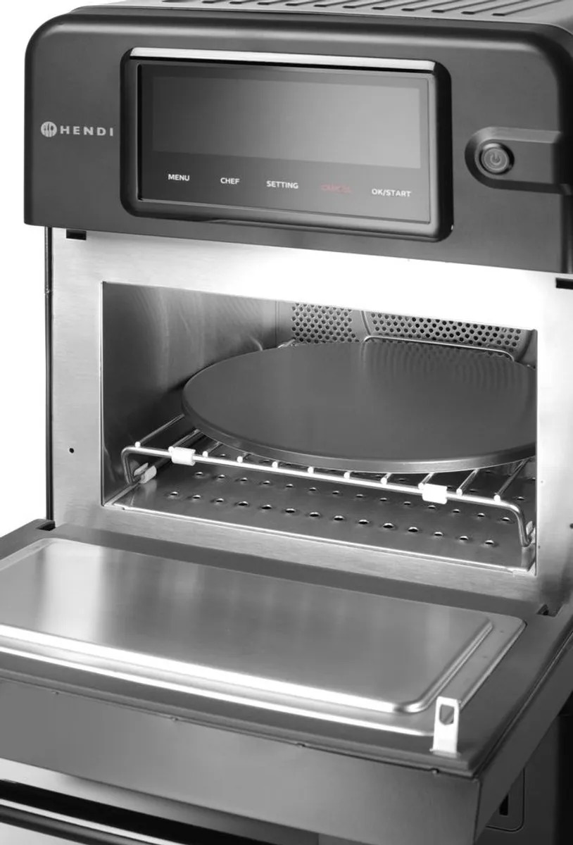 HENDI CombiTurbo 281277 Hogesnelheidsoven 18L - Zwart