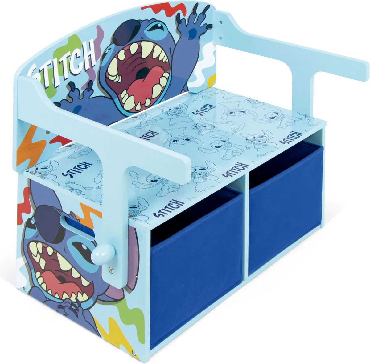 Disney Lilo & Stitch Speelgoedbank Blauw