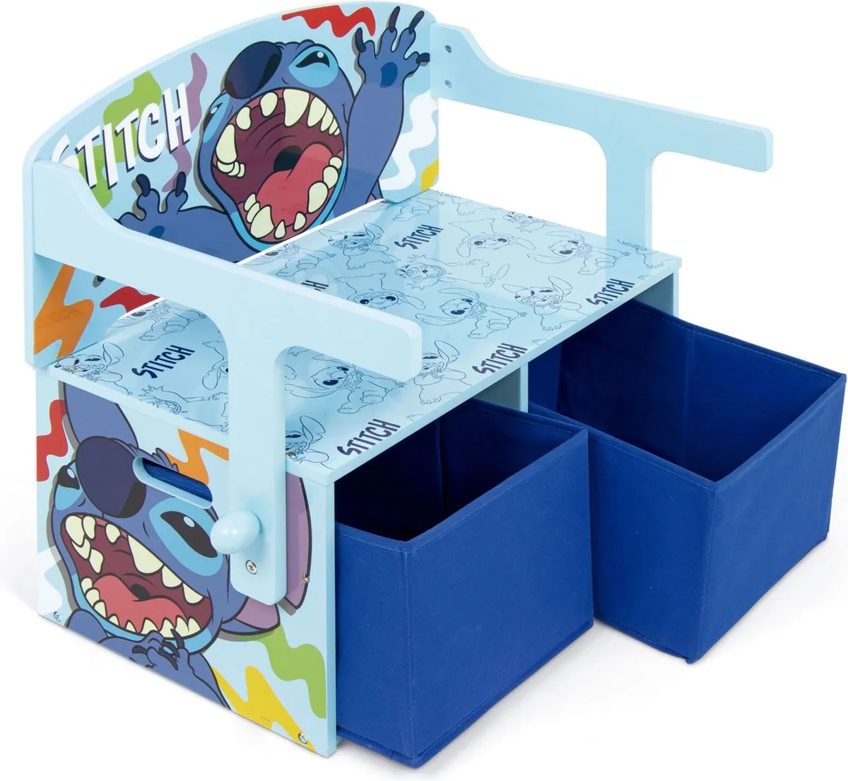 Disney Lilo & Stitch Speelgoedbank Blauw - afbeelding 4 van 6