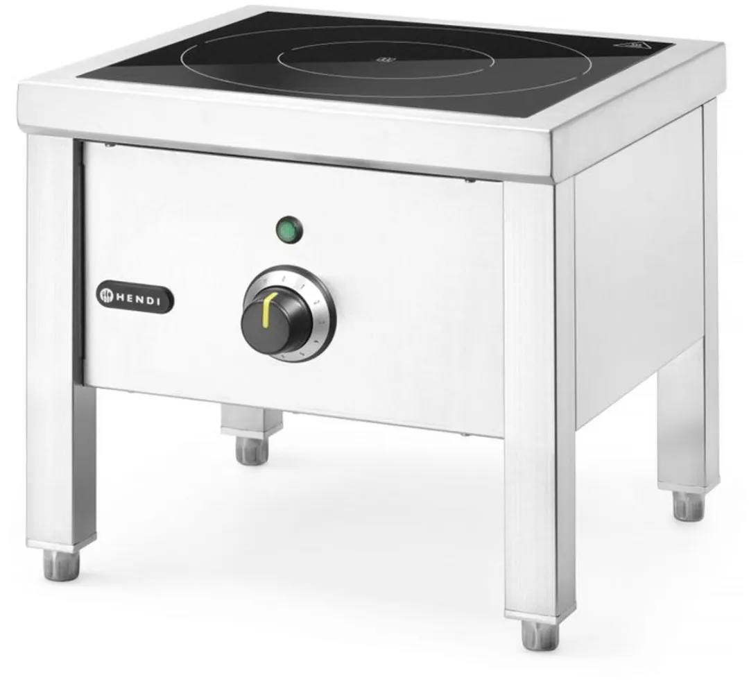 HENDI Inductiehokker 237670 - 5000W - 1 Zone - RVS