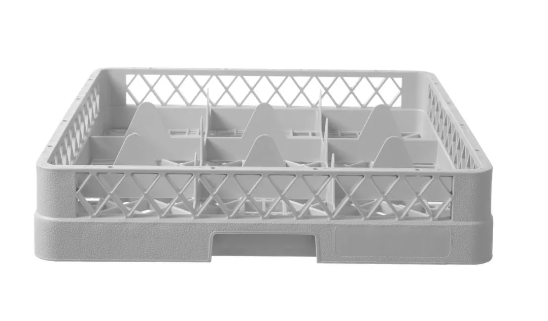 Hendi Vaatwaskorf Glaswerk 877050 - 9 Vakken - 500x500x104mm