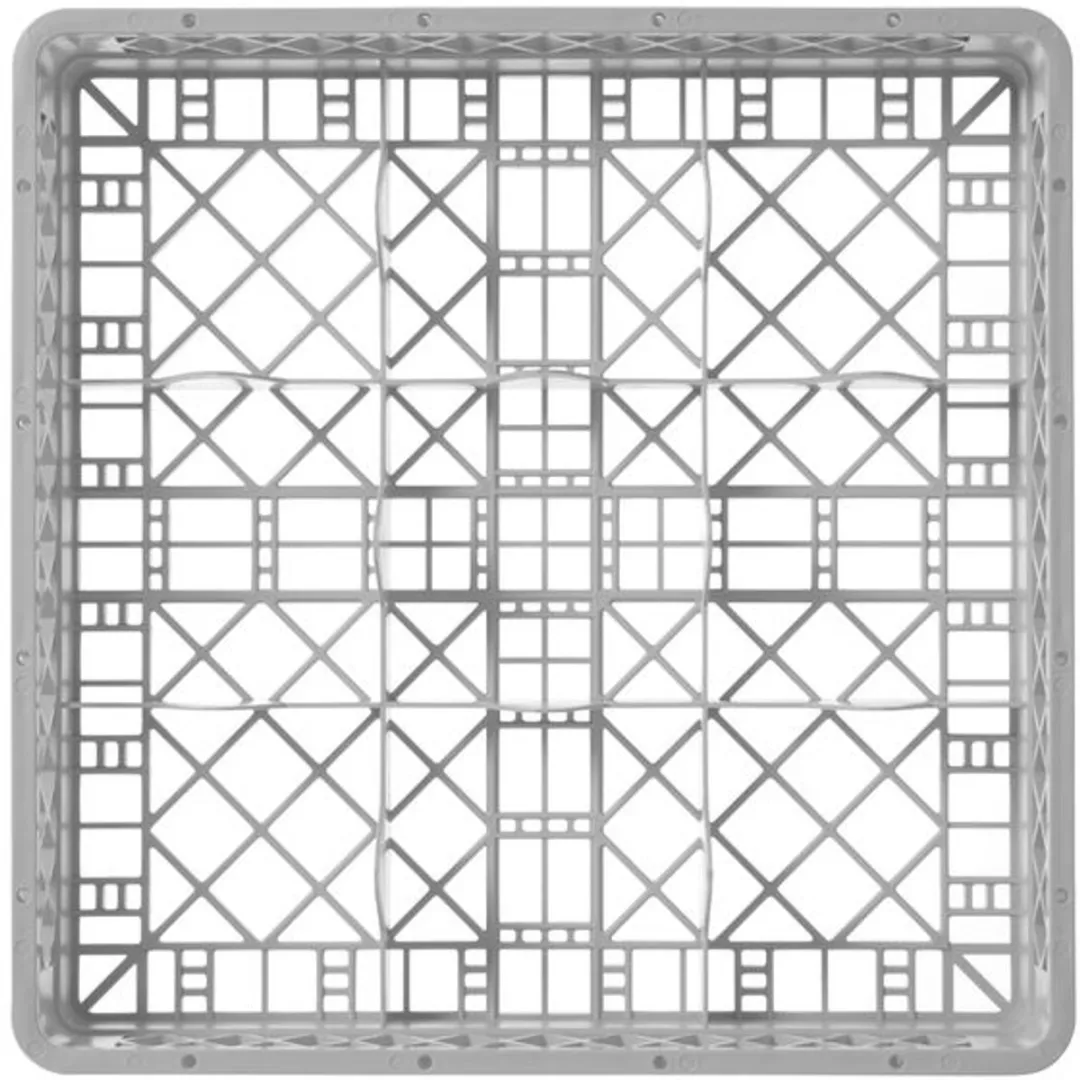 Hendi Vaatwaskorf Glaswerk 877050 - 9 Vakken - 500x500x104mm