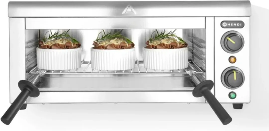 HENDI Salamander 264119 - Roestvrij staal 610x450x275mm - afbeelding 6 van 6