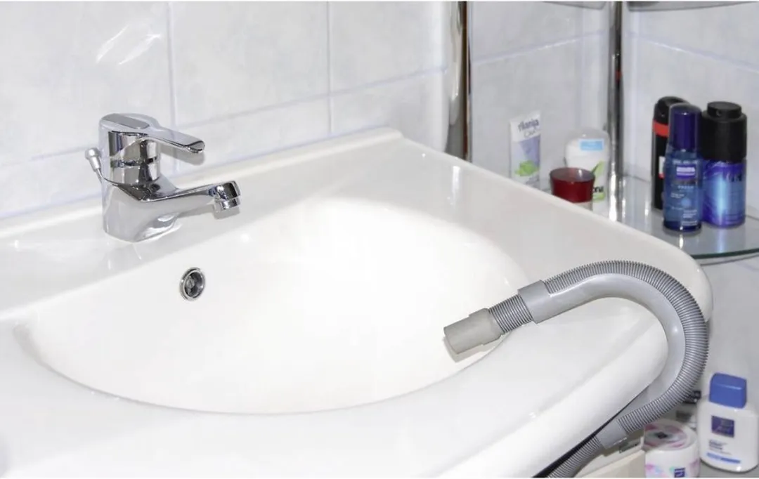 Xavax Waterafvoerslang 111879 - 2,5 m - Grijs